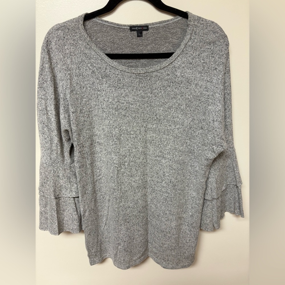 Maison Martin Margiela Heather Gray Blouse Size m/Large